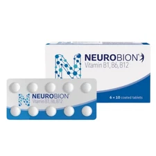 1x Neurobion 60's Vitamin B1, B6, B12 Improves Nerve Relief, Numbness & Tingling