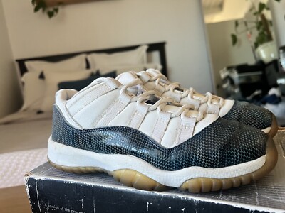 Size 4.5 - Jordan 11 Retro Low Snakeskin 2001 - 136071-102 | eBay