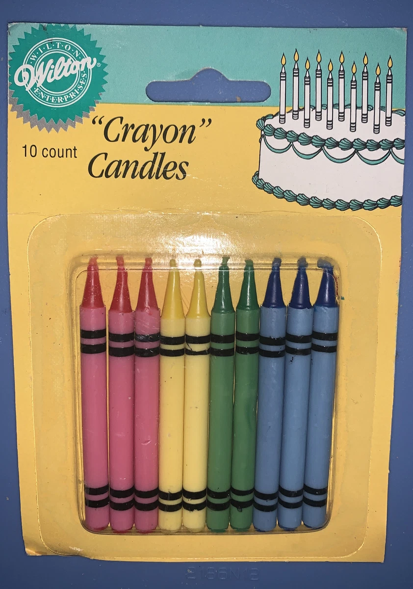 Crayon candles on sale