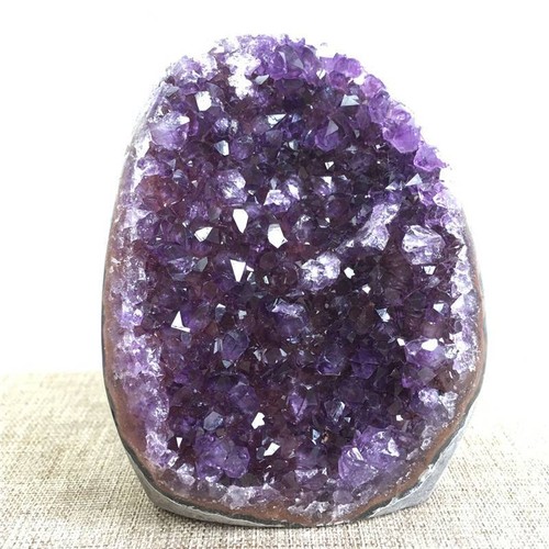 Natürlich Amethyst Quarz Bergkristall Cluster Druse Stein Probe Verzierung Reiki - 第 9/20 張圖片