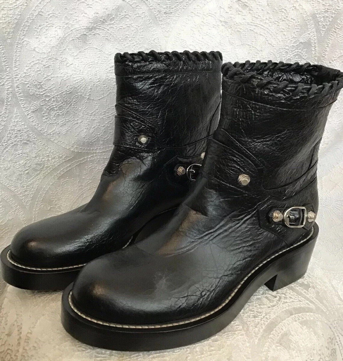 Balenciaga biker store ankle boots