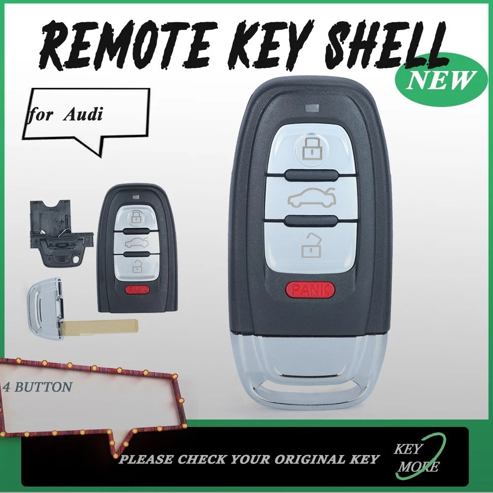 Kit De Bloqueo Central Remoto Para Audi A2, A3, A4 B6/B7, A6, S4, S6 – Con Llaves En Blanco