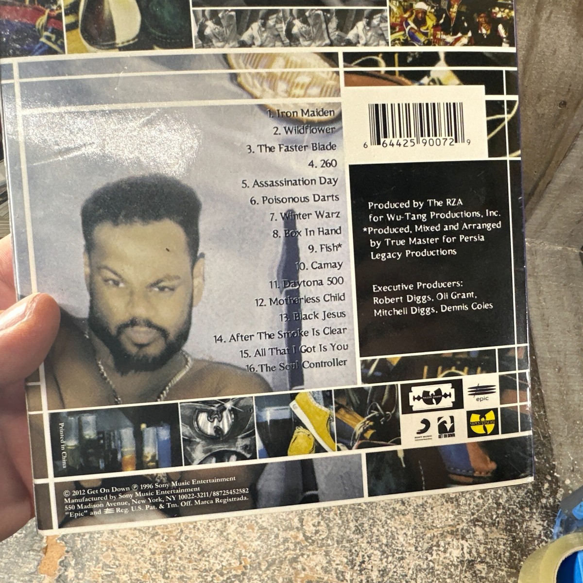 Ghostface Killah Ironman 2013 24k Audiophile Gold Edition Disc CD