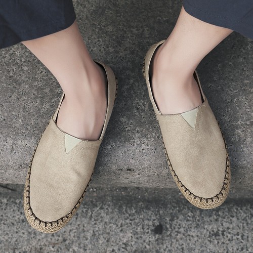 Mocassini da passeggio decolte da guida uomo tempo libero scarpe basse outdoor slip on - Foto 12 di 15