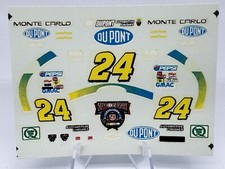 HO Scale Slot Car Water Slide Decal, Silk Screen w/ White NOT A COPY - NEW