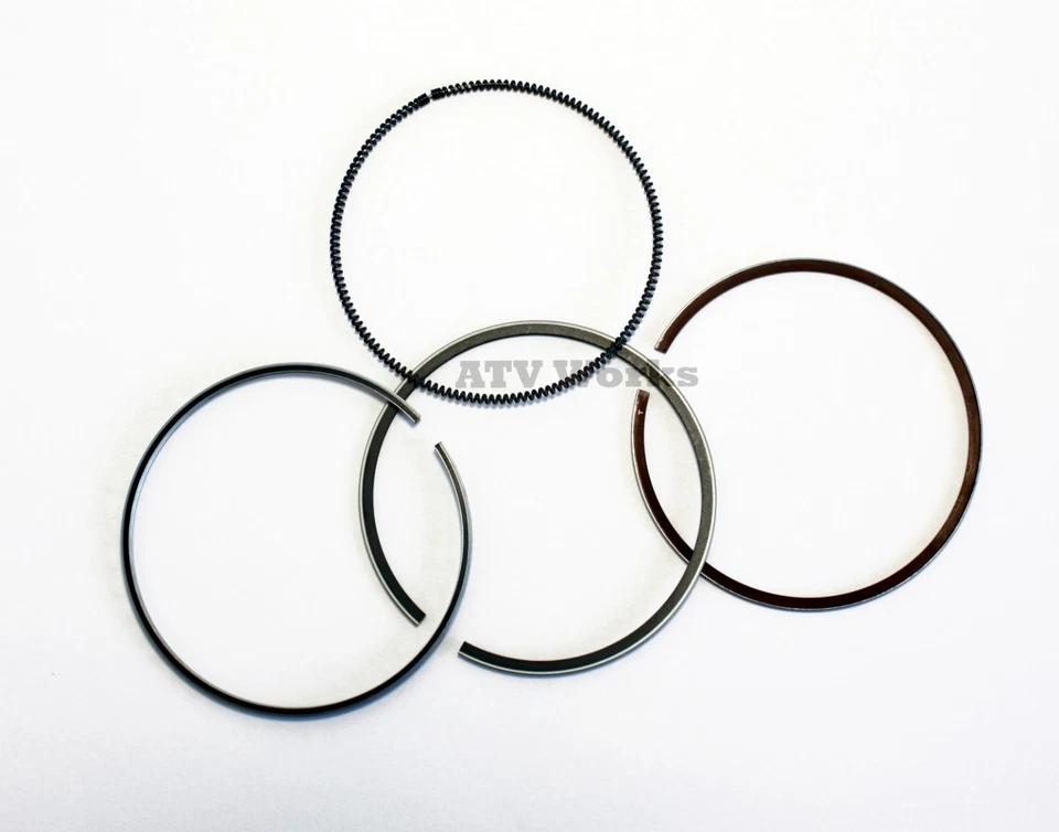 John Deere FD620 FD661 Engine Gasket Rebuild Kit w/ 2 Standard Pistons and Rings - Image 4 of 4