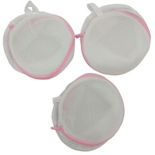 3PC 3 Mesh Laundry Bra Wash Bags for Lingerie, Bras, Underwear, Stocking,and Lux