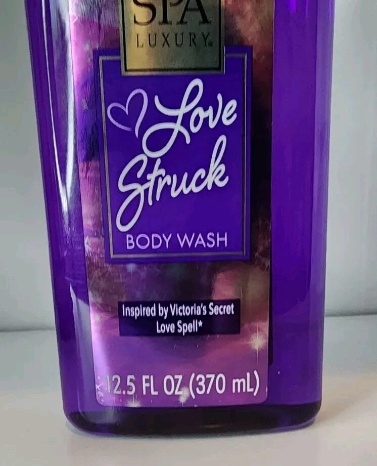 SPA Luxury Love Struck V.S. Love Spell Jabón Corporal Tamaño 12.5 OZ (370 ml) NUEVO Foto 2 de 4