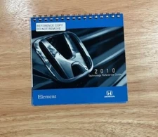OEM HONDA 2010 ELEMENT OWNERS QUICK START GUIDE SUPPLEMENT