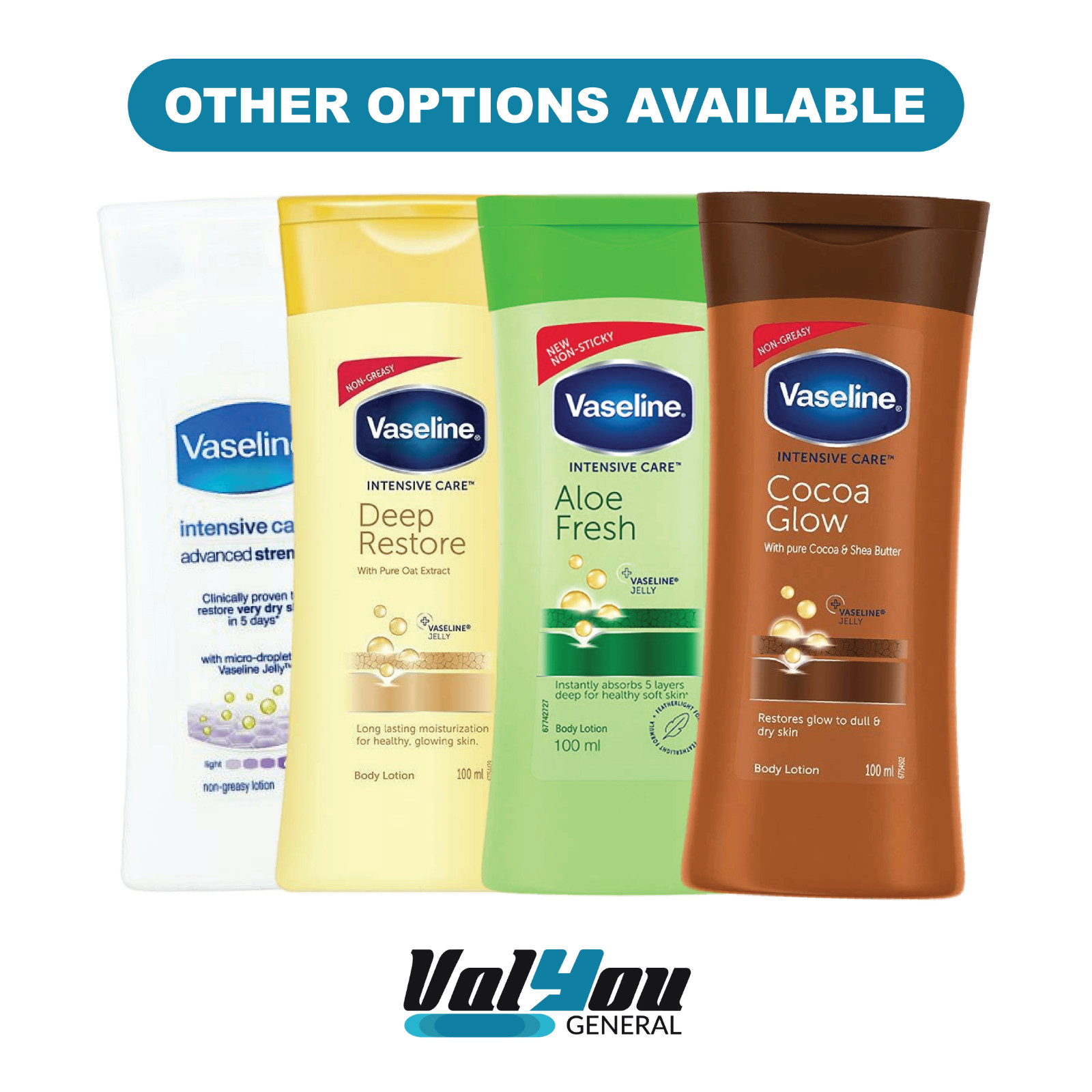 Vaseline Lotion Deep Restore