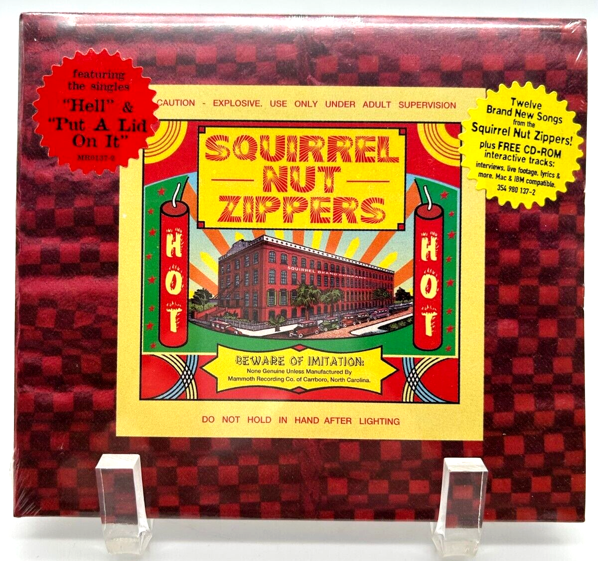 Squirrel Nut Zippers - HOT (CD / w/ CD-ROM TRACKS) BRAND NEW