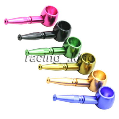 Small Bowl Tobacco Stems Metal Smoking Pipes Portable Creative Tobacco Pipe 