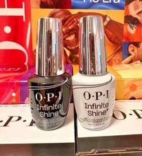 OPI Infinite Shine Gel like Top coat + Base coat -  Duo Pack .5oz - NEW DESIGN