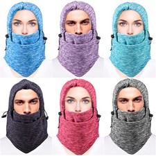 Winter Windproof Sports Cap Balaclava Fleece Ski Face Mask Neck Warmer Head Hood