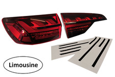 Audi A4 B9 8W Limousine Facelift competition edition Rückleuchten Folie