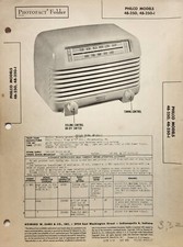 SAMS PHOTOFACT SERVICE MANUAL 32-17 PHILCO RADIO 48-250 48-250-1