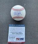 David Wright Signed/Autographed OML Baseball New York Mets PSA/DNA “The Captain”