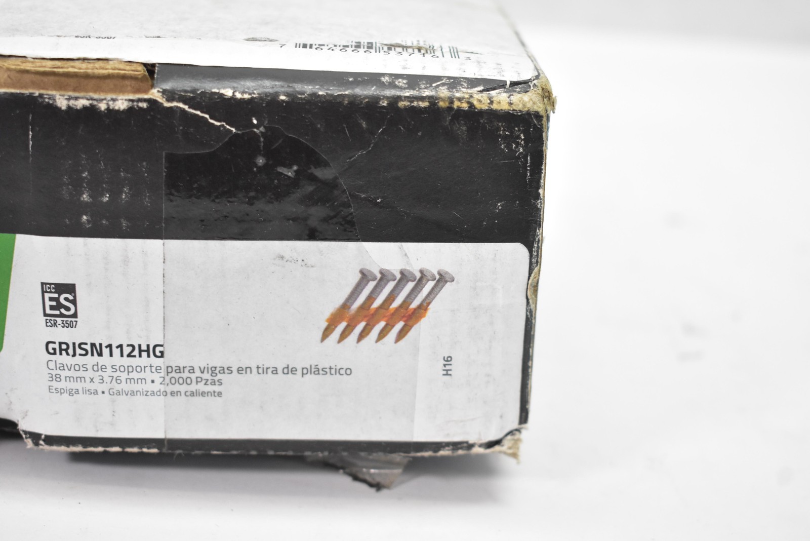 Grip Rite Collated Joist Hanger Nails 1-1/2" x .148 Hot Galvanized 2,000 Pc Box