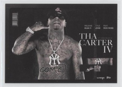 2021 Topps X Lil Wayne Tha Carter IV 10th Anniversary Lil Wayne John #13 0w8