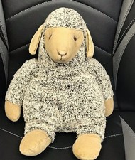 Vintage Russ Chester Sheep Lamb Plush Terry Corduroy Stitched Eyes  Nose Farm
