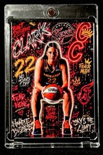 Caitlin Clark 2024 Anime Sport Swag Cartoon - Iowa / Indiana Fever Rookie RC SSP