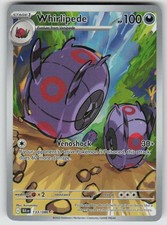 Whirlipede 133/086 Holo Illustration Rare Black Bolt Pokemon NM on eBay
