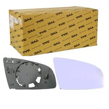 VETRO SPECCHIO TYC ASFERICO RISCALDABILE DESTRO adatto per AUDI A3 A4 A6 