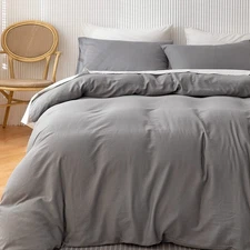 Queen Duvet Cover 1000 Thread Count 100% Egyptian Cotton Luxury Hotel Quality...