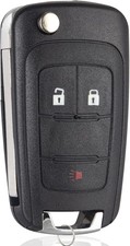 Key Fob Replacement for 2010-2017 Equinox/ Sonic/ Terrain OHT01060512 Flip Key