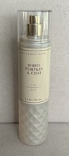 Discontinued Bath  Body Works White Pumpkin and Chai Fine Fragrance Mist read 