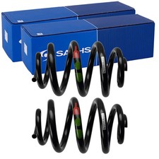 2X SACHS FAHRWERKSFEDERN SATZ HINTEN PASSEND FÜR VW MULTIVAN TRANSPORTER