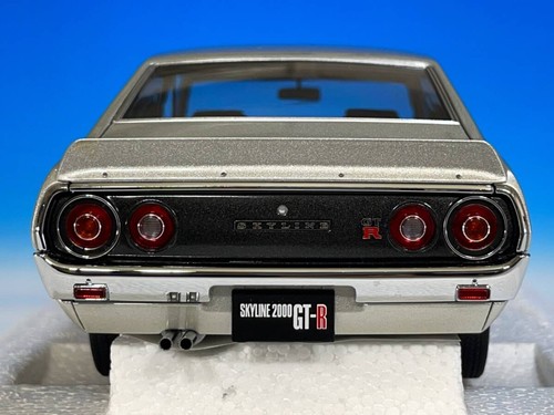 Autoart 1/18 Nissan Skyline 2000 Gt-R Kpgc110 Plata - Imagen 5 de 9