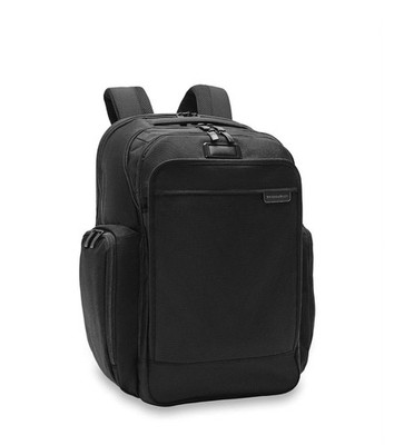 BRIGGS & RILEY BL300-4 Men's Baseline Traveler Backpack Black NWT $349