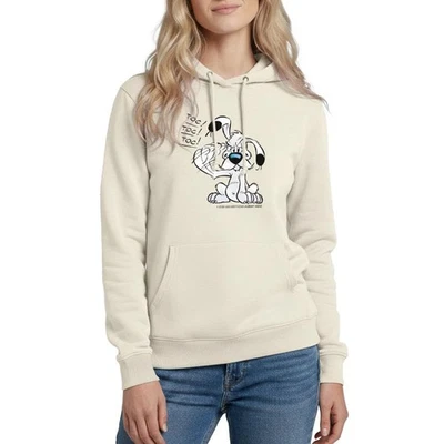 Asterix & Obelix Idefix Klopft Toc Toc Toc Frauen Hoodie - Bild 1 von 4