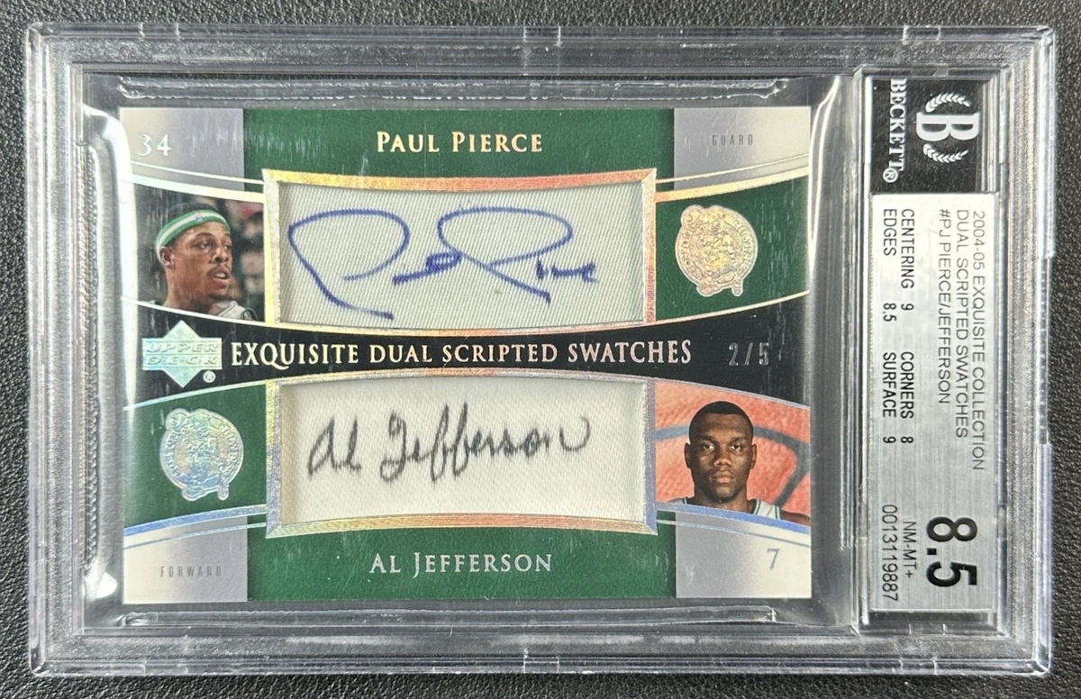 Paul Pierce Basketball Autographed Sports Trading Cards