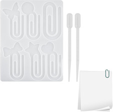 Jumbo Resin Bookmark Mold Silicone Molds for Epoxy Crafting DIY Mark Casting Ki