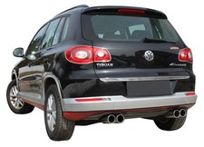 FOX Sportauspuff VW Tiguan Typ 5N, Bj. 2007-2016, Endrohr 2x90mm re/li
