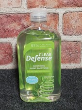 Clear Defense - Soothing Hand Sanitizer - Kills 99.99 of Germs Gentle on Skin