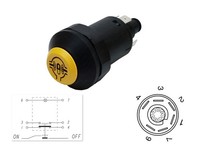"Kfz-Druckschalter \"Heavy Duty\" Symbol Differential - Heavy Duty Schalter"