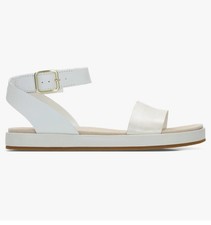 Image of new Women's Clarks Botanic Ivy Ankle Strap Navy Sandals Size UK 6 D / 39.5 