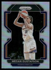Megan Gustafson 2022 Panini Prizm WNBA #110 Silver Prizm Phoenix Mercury NM-MT