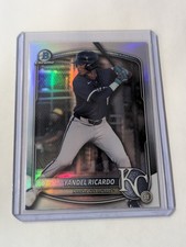2025 Bowman Draft Chrome Refractor Yandel Ricardo #BDC-31 Royals