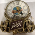 Vintage Schlitz Beer ~ Lighted Wall Clock Sign ~ Non-Working Clock