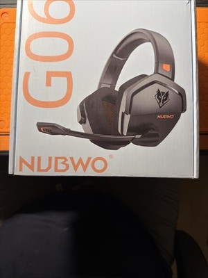 NUBWO G06 Dual Wireless Gaming Headset w/ Mic for PC PS5 PS4 Switch Bluetooth