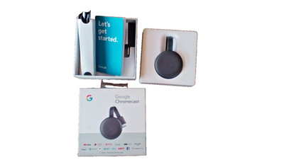 Google Chromecast Media Streamer Open Box