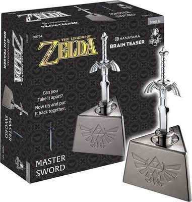 BePuzzled Hanayama Level 6 Cast Puzzle - The Legend of Zelda: Master Sword
