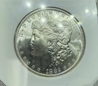 1882 S Morgan Silver Dollar Old PCI Holder 64 Mint State