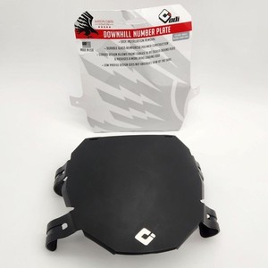 ODI DownHill Number Plate for Bicycle Black NO PACKAGE