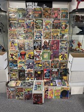 Warehouse Comic book Clearance! Approx 130 American Comics Marvel, DC BOX I