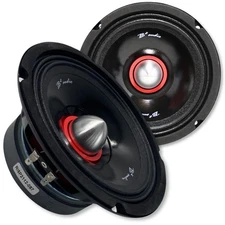 B2 Audio RIOT Pair of 6.5" 4-Ohm 100W RMS Bullet Mid-Range Speakers RIOT6P